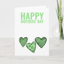 Cartão Duas Mães Feliz Dia das Mães Gay Verde