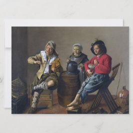 Cartão Duas Meninas e uma Música de Fazer Rapariga (Músic