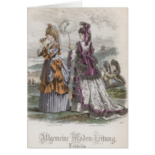 Cartão Duas senhoras