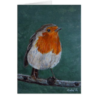 Cartão Dubbele kaart Roodborst.