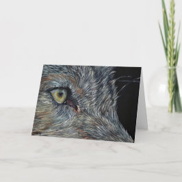 Cartão Dubbele kaart wolf