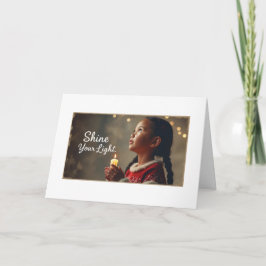 Cartão Dubbele kerst wenskaart