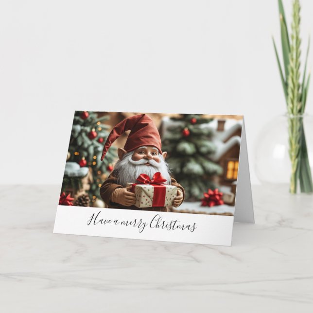 Cartão Dubbele wenskaart (Frente)