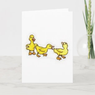 Cartão ducks