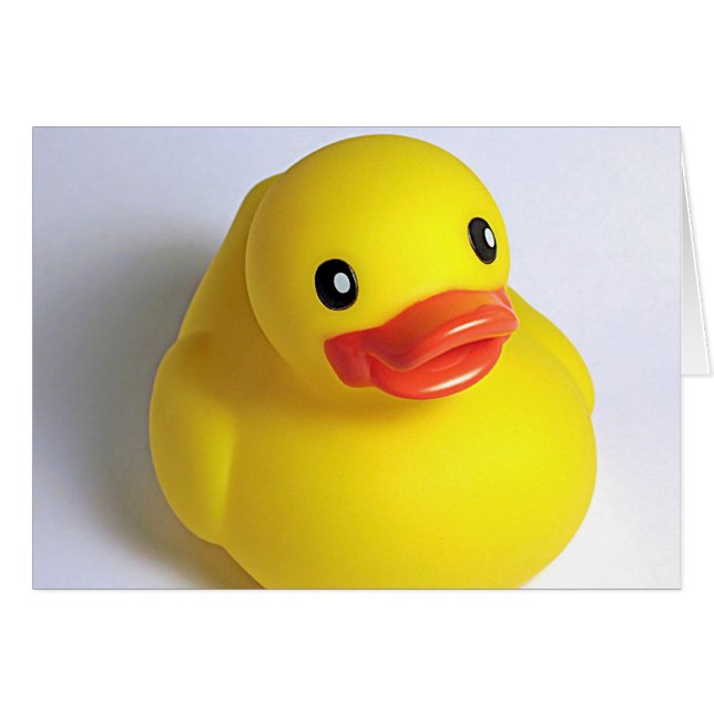 Cartão Ducky Amarelo (Frente Horizontal)