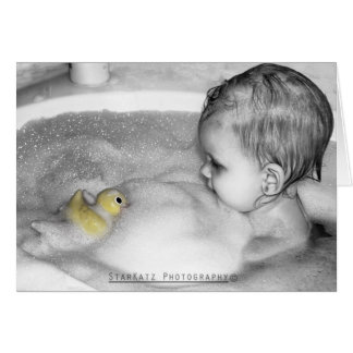 Cartão Ducky de borracha