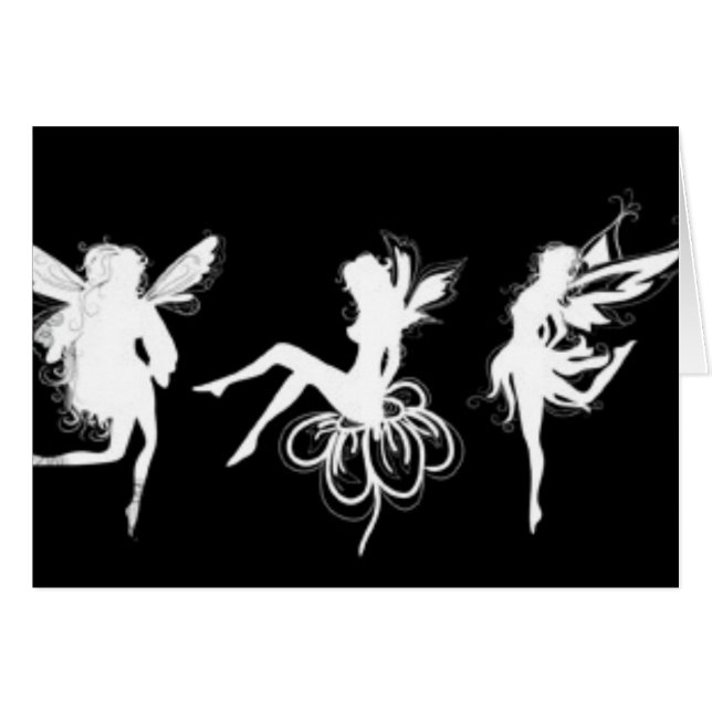 Cartão Duendes da dança (Frente Horizontal)