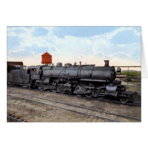 Cartão Duluth Minnesota Train Engine