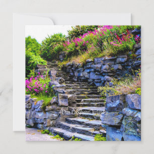 Cartão Dun Laoghaire, fotografia cênica da Irlanda