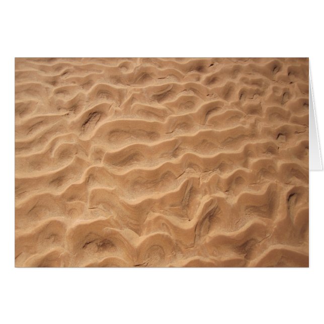 Cartão duna de areia fossilizada (Frente Horizontal)