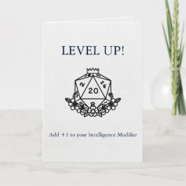 Cartão Dungeons & Dragon: Adicione +1 ao seu modificador