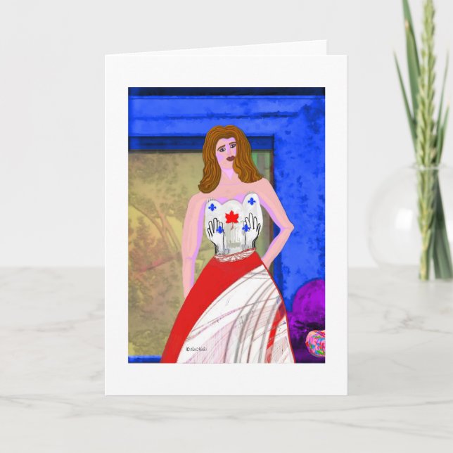 Cartão Duo entwinde LeeMarie - Design criativa (Frente)