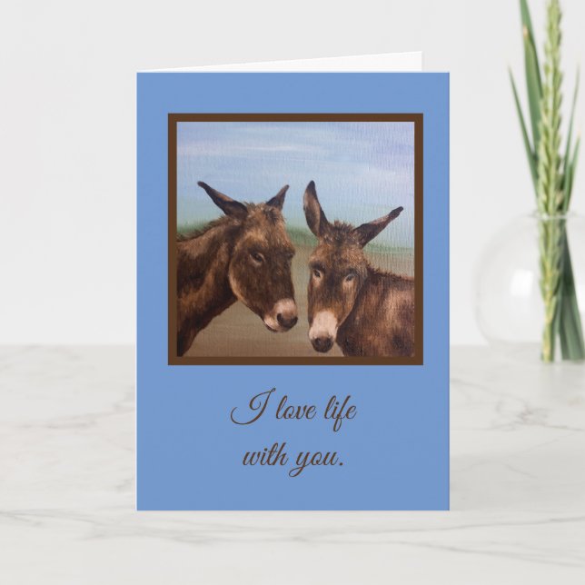 Cartão Duplo Macaco (Frente)