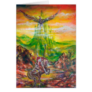 CARTÃO DUPLO MÁGICO ENTRE BRADAMANT E NEGROMANCEDOR