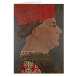 Cartão Duque de Francesco Sforza de Milão