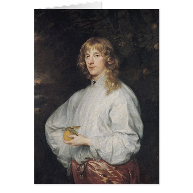Cartão Duque de James Stuart de Richmond e de Lennox (Frente)