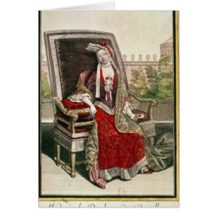 Cartão Duquesa de Marie-Anne Mancini do caldo