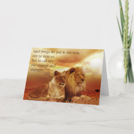 Cartão Duros, Coragem e Cota de Força