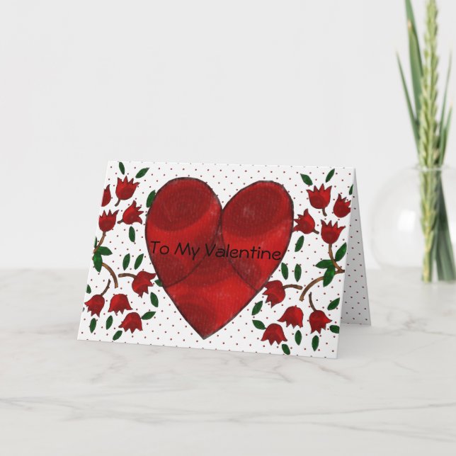 Cartão Dutch Heart (Frente)