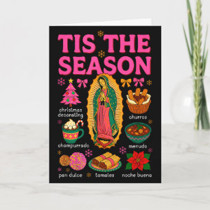 Cartão É a Temporada Pan Dulce de Comida de Natal Mexican