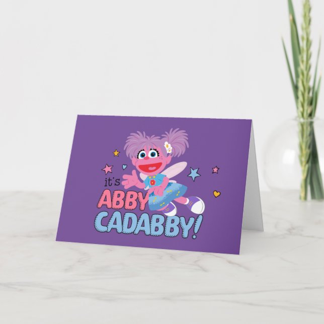 Cartão É Abby Cadabby! (Frente)