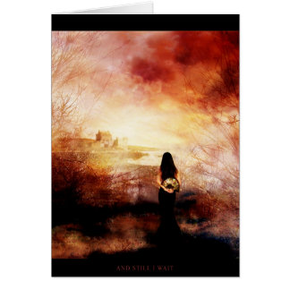 Cartão e ainda assim espero...