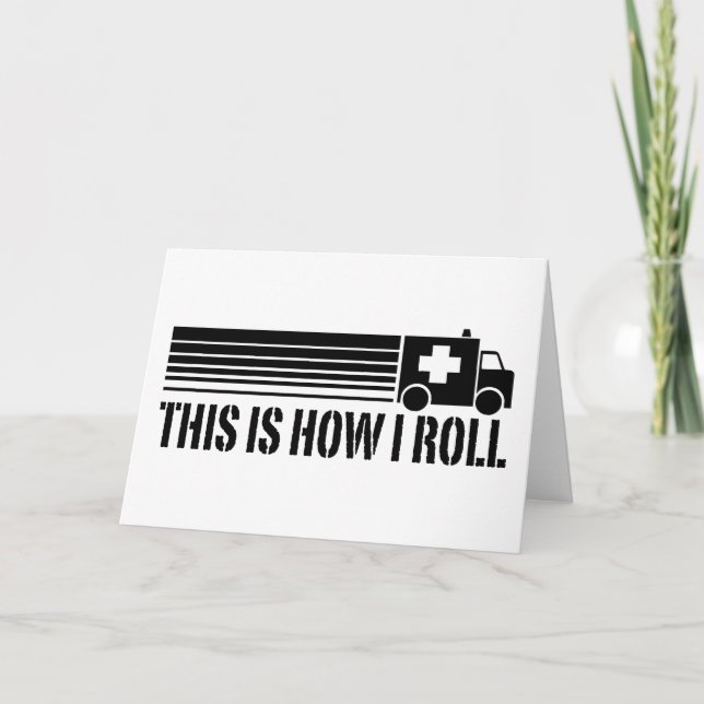 Cartão É Assim Que Eu Rolo O EMT (Frente)