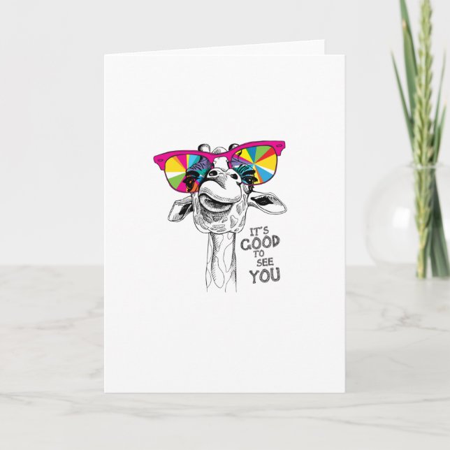 Cartão é bom te ver (Frente)