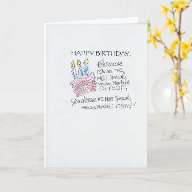 Cartão É comigo. (Flor Amarela)