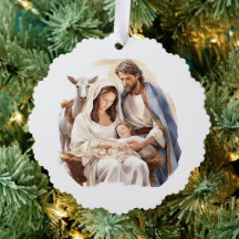 Cartão e Decoração de Ornamentação da Natividade