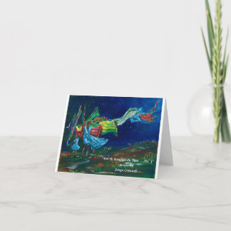 Cartão "E Ele Respira Neles", nº 3, saudação dobrada