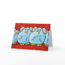 Cartão e envelope de LimbBirds