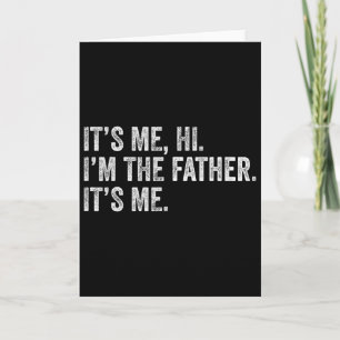 Cartão É Eu Sou O Pai É Eu Homem Papai F