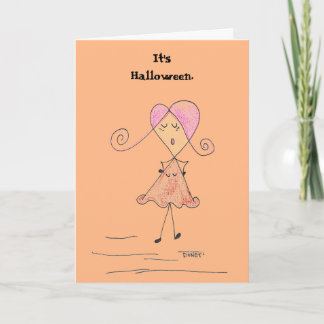 Cartão É Halloween. Eu entendo isso o tempo todo.