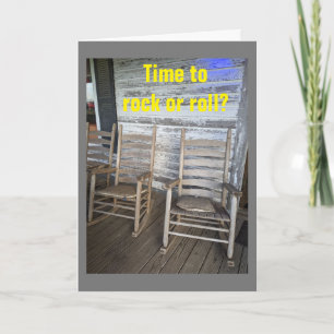 CARTÃO É HORA DE "ROCK OR ROLL" NO SEU ANIVERSÁRIO!