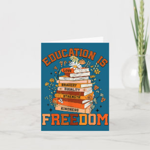 Cartão É Livros de Professor Negro Liberdade de Educação