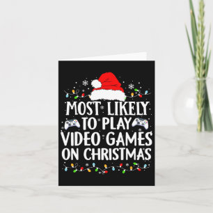 Cartão É Mais Provável Jogar Videos games Em Vídeo De Nat