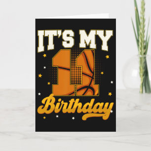 Cartão É Meu 11º Aniversário Sketll Menino Presentes de 1