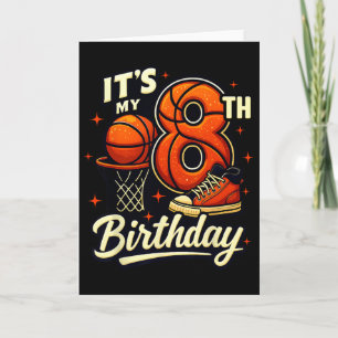 Cartão É Meu 8º Aniversário Fã de Sketll 8 Anos Bday