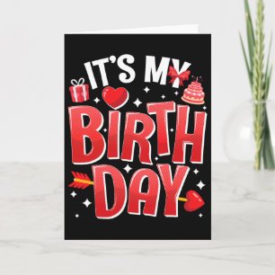 Cartão É Meu Aniversário Dia dos Namorados Aniversário Ga