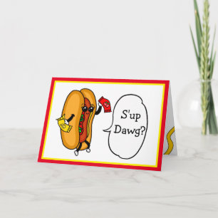 Cartão É o Dawg? Nós Mustard é o momento para o Ketchup