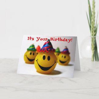 Cartão É o seu aniversário!