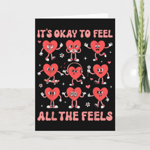 Cartão É Okay Sentir Todos Os Sentimentos Saúde Mental Va