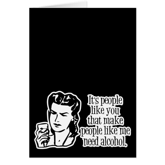 Cartão É pessoas como você… (Frente)