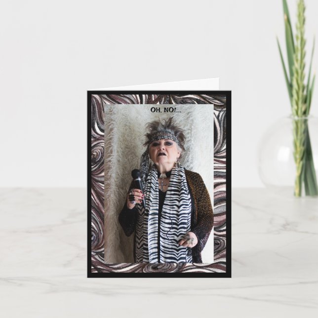 Cartão É quase a época do ano humorístico (Frente)