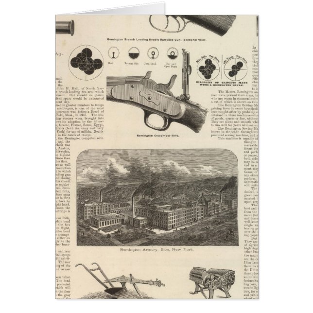 Cartão E Remington e Sons (Frente)