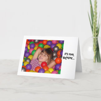 CARTÃO É SEU ANIVERSÁRIO…