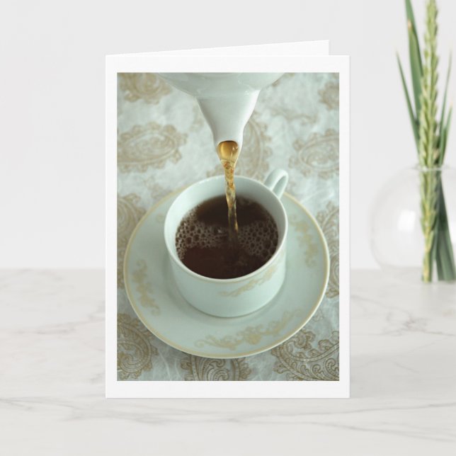 Cartão É Teatime (Frente)