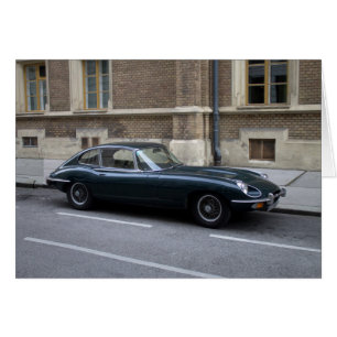 Cartão E-Tipo Hardtop de Jaguar