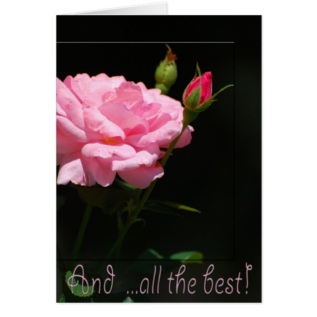 Cartão E todos os melhores (Frente)